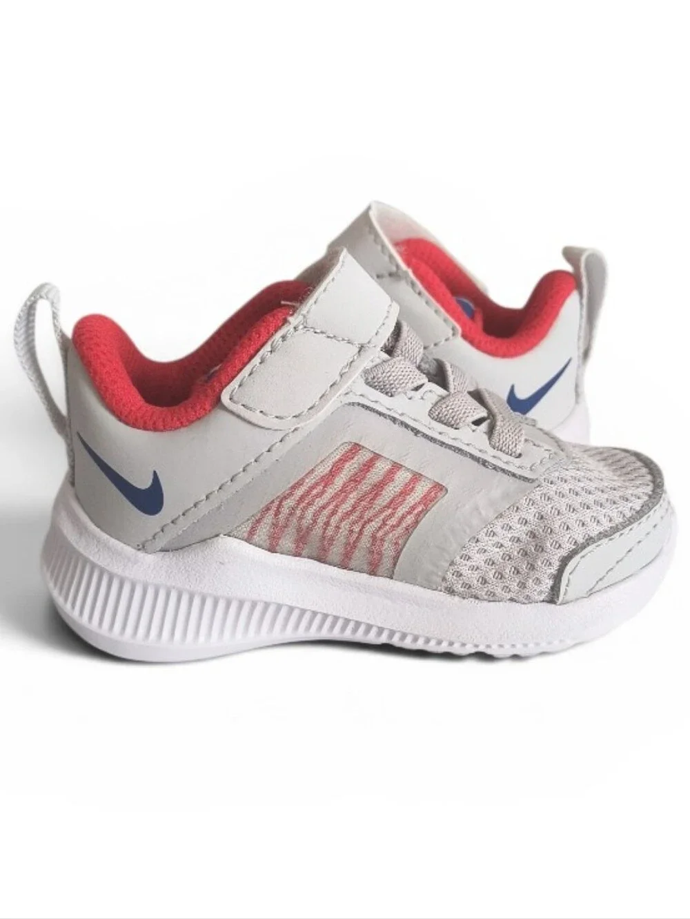 Nike Downshifter 11 Photon Dust & Game Royal Infant Sneakers Size 2C